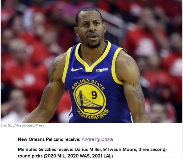  湖人交易传闻涉拉塞尔换鹈鹕锋线悍将  